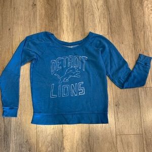 Crew neck Detroit Lions Football Sweatshirt